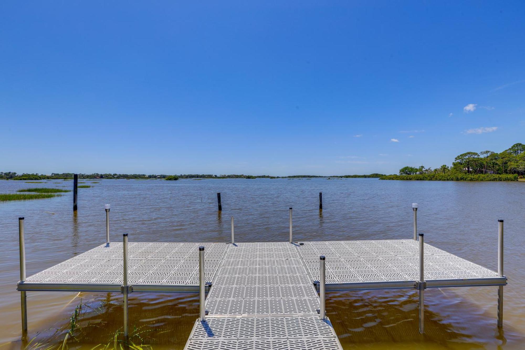 Waterfront Cedar Key Duplex Home Grill And Dock! Bagian luar foto