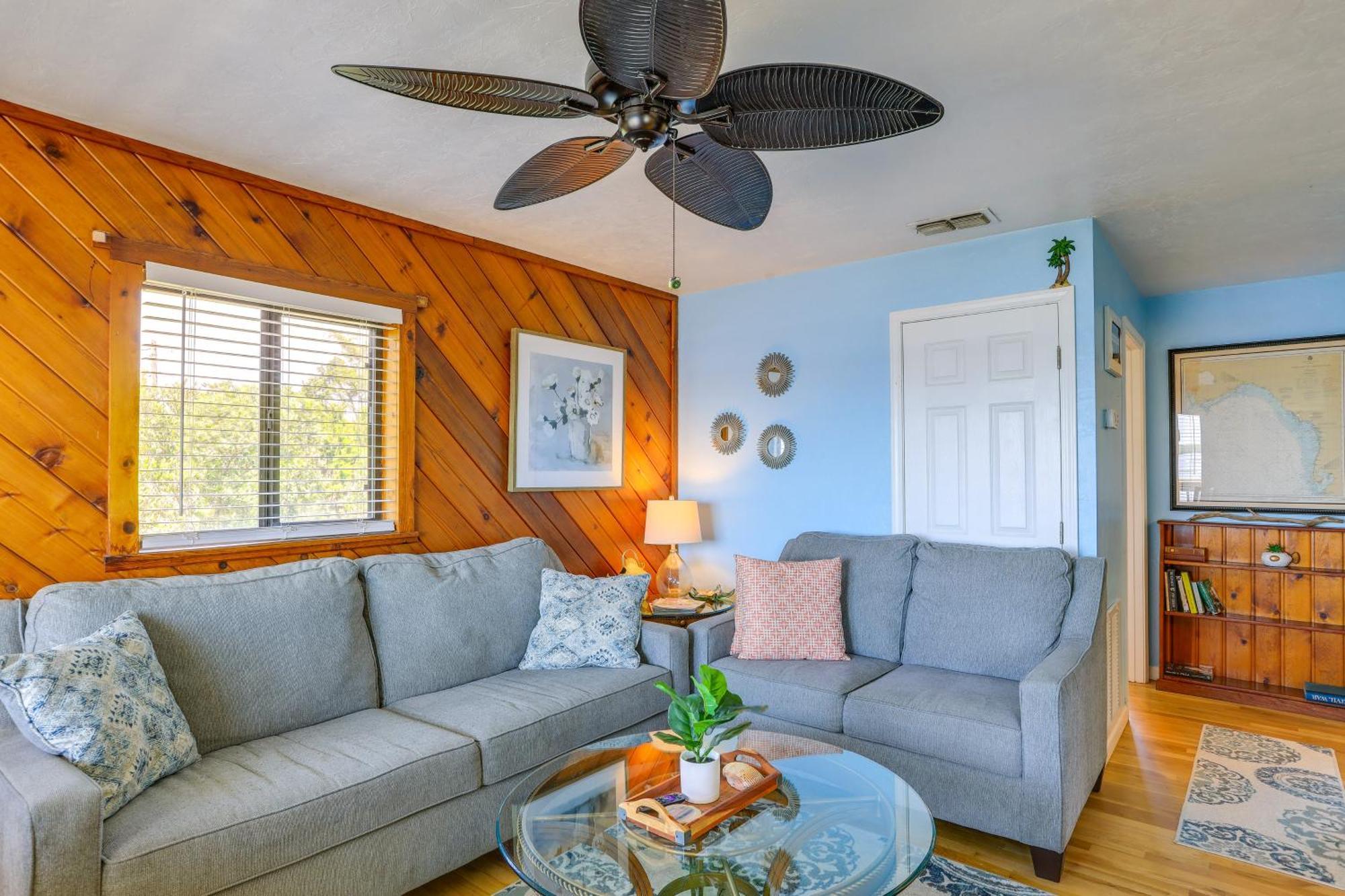 Waterfront Cedar Key Duplex Home Grill And Dock! Bagian luar foto